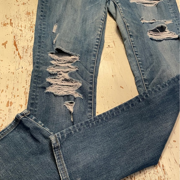 American Eagle Distressed Jeans, Size 10 - Picture 4 of 4